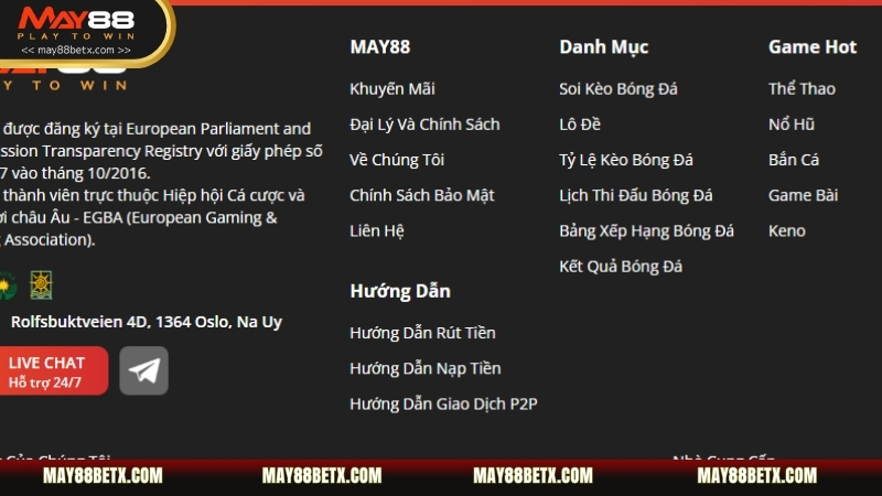 Tại sao khách hàng nên chọn đăng ký may88 để cá cược