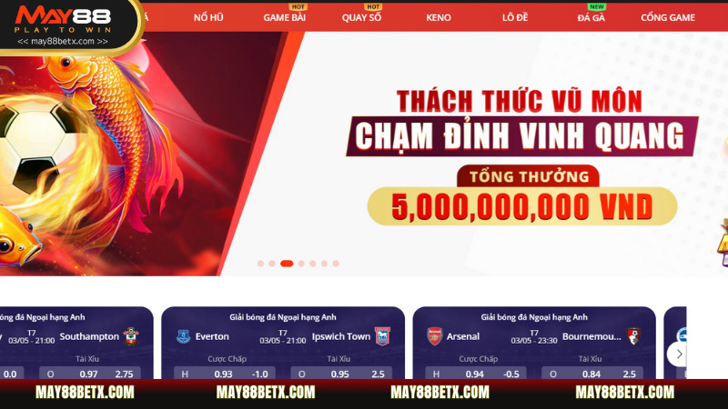 Giới thiệu về May88 - trang cá cược online đỉnh cao hàng đầu thị trường