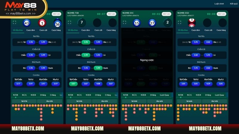 Tham gia Number Game 2 với nhịp chơi nhanh và thêm nhiều kèo mới